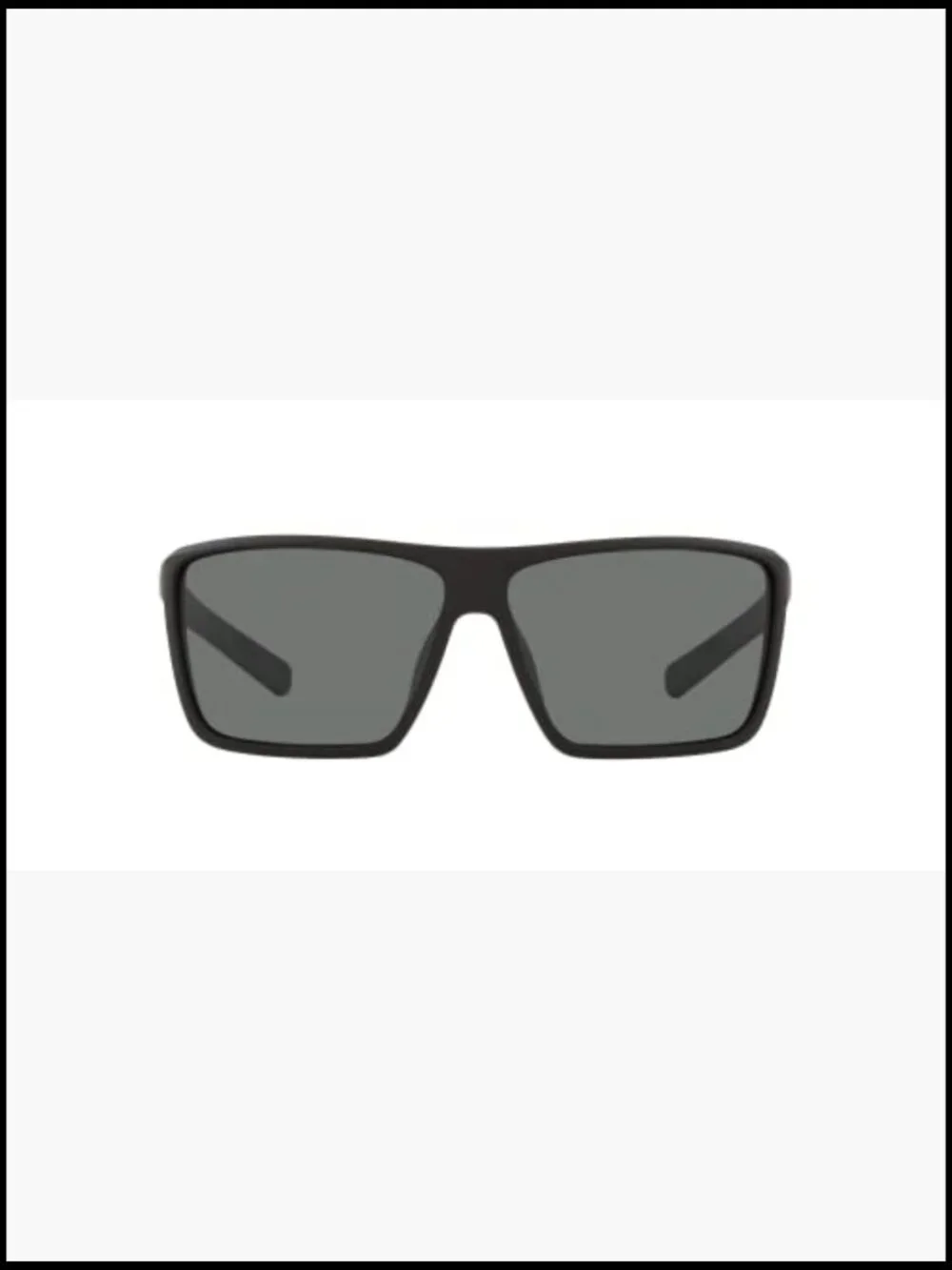 Rectangular Full Rim Polarized Sunglasses with UV Protection